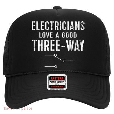 Funny Electrician Gift for Three Way Electrical Engineer Hat