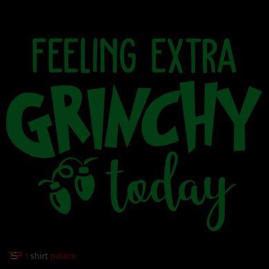 Feeling Extra Grinchy Today Funny Christmas Coffee Mug