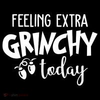 Feeling Extra Grinchy Today Funny Christmas Women's Hoodie thumb 2