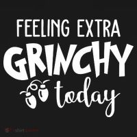 Feeling Extra Grinchy Today Funny Christmas Women's Tank Top thumb 5