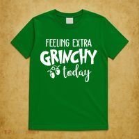 Feeling Extra Grinchy Today Funny Christmas T-Shirt thumb 5