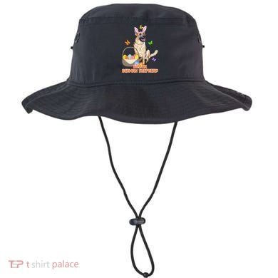 Funny Easter German Shepherd Easter Bunny Dog Bucket Hat