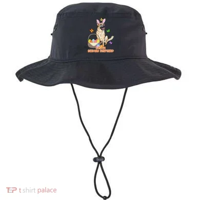 Funny Easter German Shepherd Easter Bunny Dog Bucket Hat