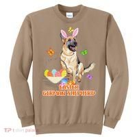 Funny Easter German Shepherd Easter Bunny Dog Sweatshirt thumb 0