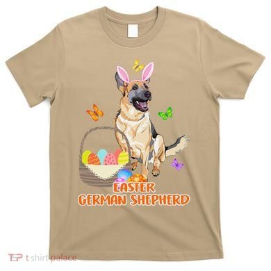 Funny Easter German Shepherd Easter Bunny Dog T-Shirt