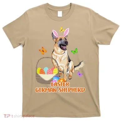 Funny Easter German Shepherd Easter Bunny Dog T-Shirt