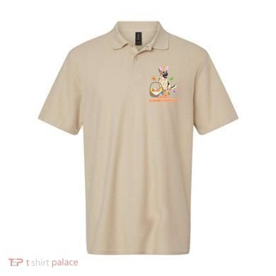 Funny Easter German Shepherd Easter Bunny Dog Polo