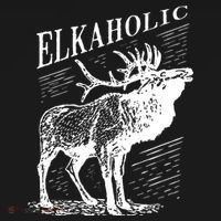 Funny Elk Hunting Elkaholic For Hunters Coaster thumb 2