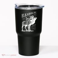 Funny Elk Hunting Elkaholic For Hunters Tumbler thumb 0
