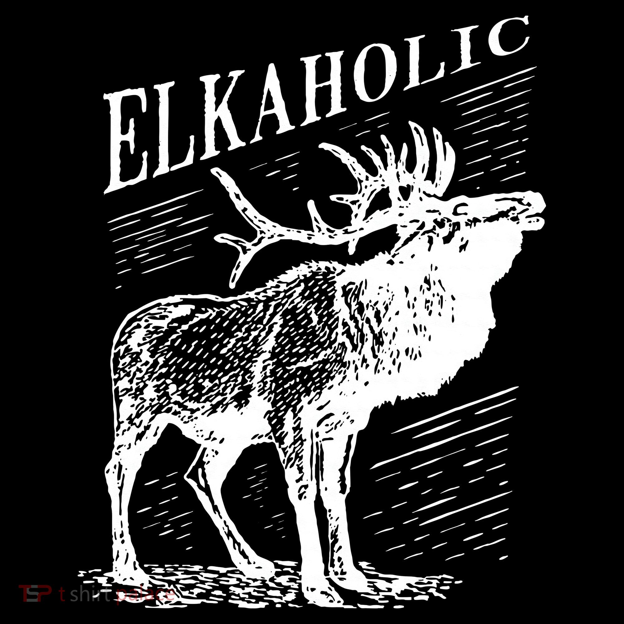 Funny Elk Hunting Elkaholic For Hunters Baby Bodysuit