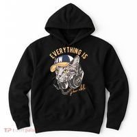 Funny Everything Is Pawsible Hiphop Cat Hoodie thumb 0