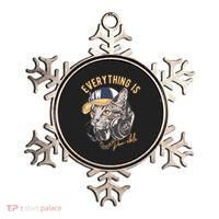 Funny Everything Is Pawsible Hiphop Cat Ornament thumb 0