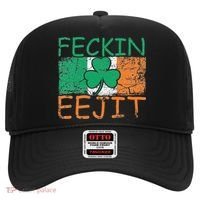 Feckin Eejit Ireland Irish Slang flag St Patricks Day Hat thumb 0