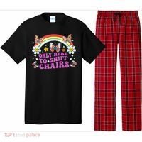 Funny Embarrassing Inappropriate Only Here To Sniff Chairs Pajama Set thumb 0