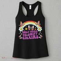 Funny Embarrassing Inappropriate Only Here To Sniff Chairs Women's Tank Top thumb 3