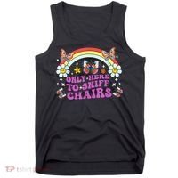 Funny Embarrassing Inappropriate Only Here To Sniff Chairs Tank Top thumb 0