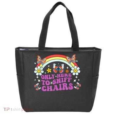 Funny Embarrassing Inappropriate Only Here To Sniff Chairs Tote Bag