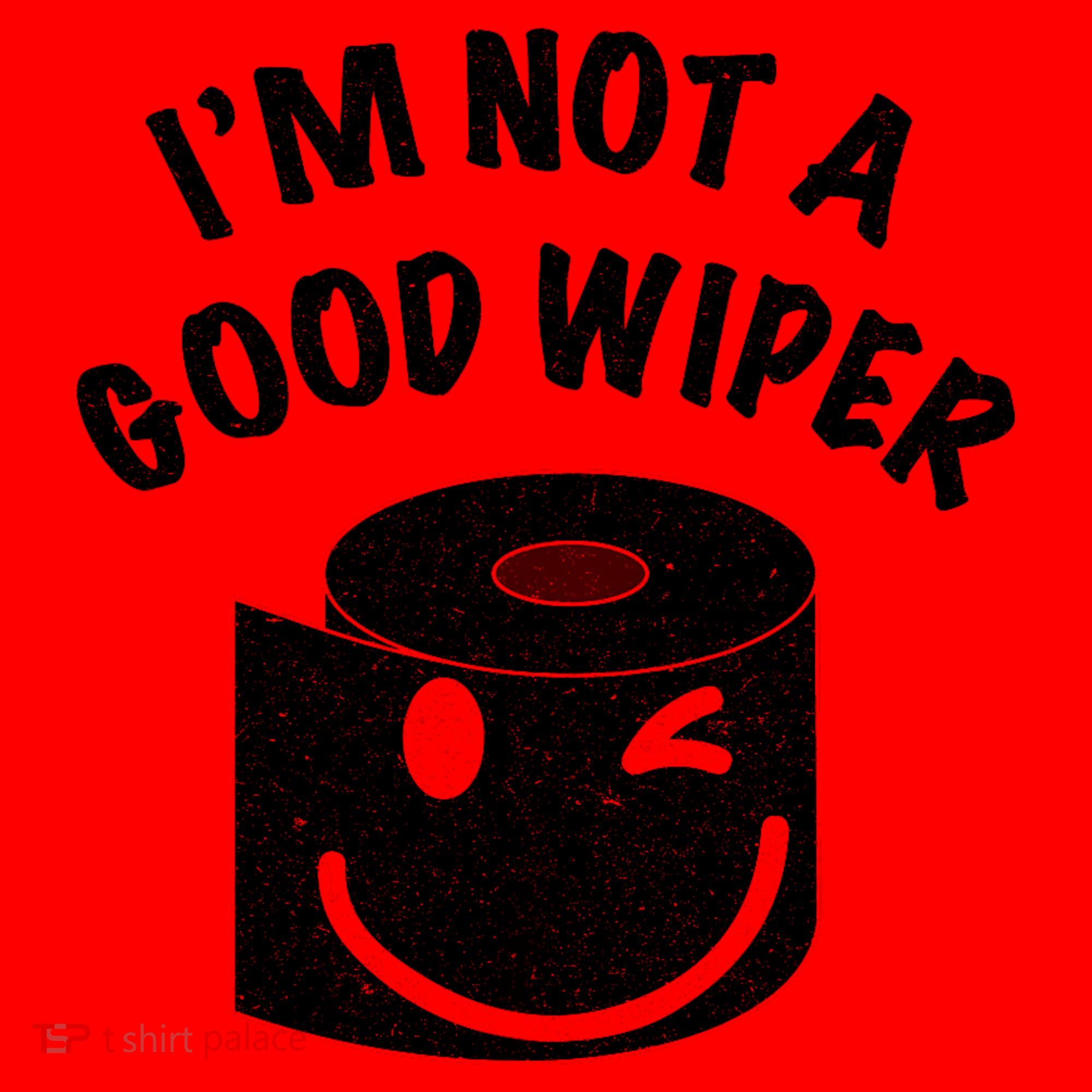 Funny Embarrassing IM Not A Good Wiper Humor Santa Hat