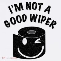Funny Embarrassing IM Not A Good Wiper Humor Comfort Colors Garment-Dyed Hooded Sweatshirt thumb 2