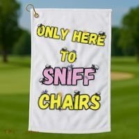 Funny Embarrassing Inappropriate Meme Golf Towel thumb 1