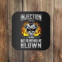 Fast Engines Injection Is Nice But I'd Rather Be Blown Gift Coaster thumb 0
