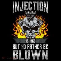 Fast Engines Injection Is Nice But I'd Rather Be Blown Gift Visor thumb 3