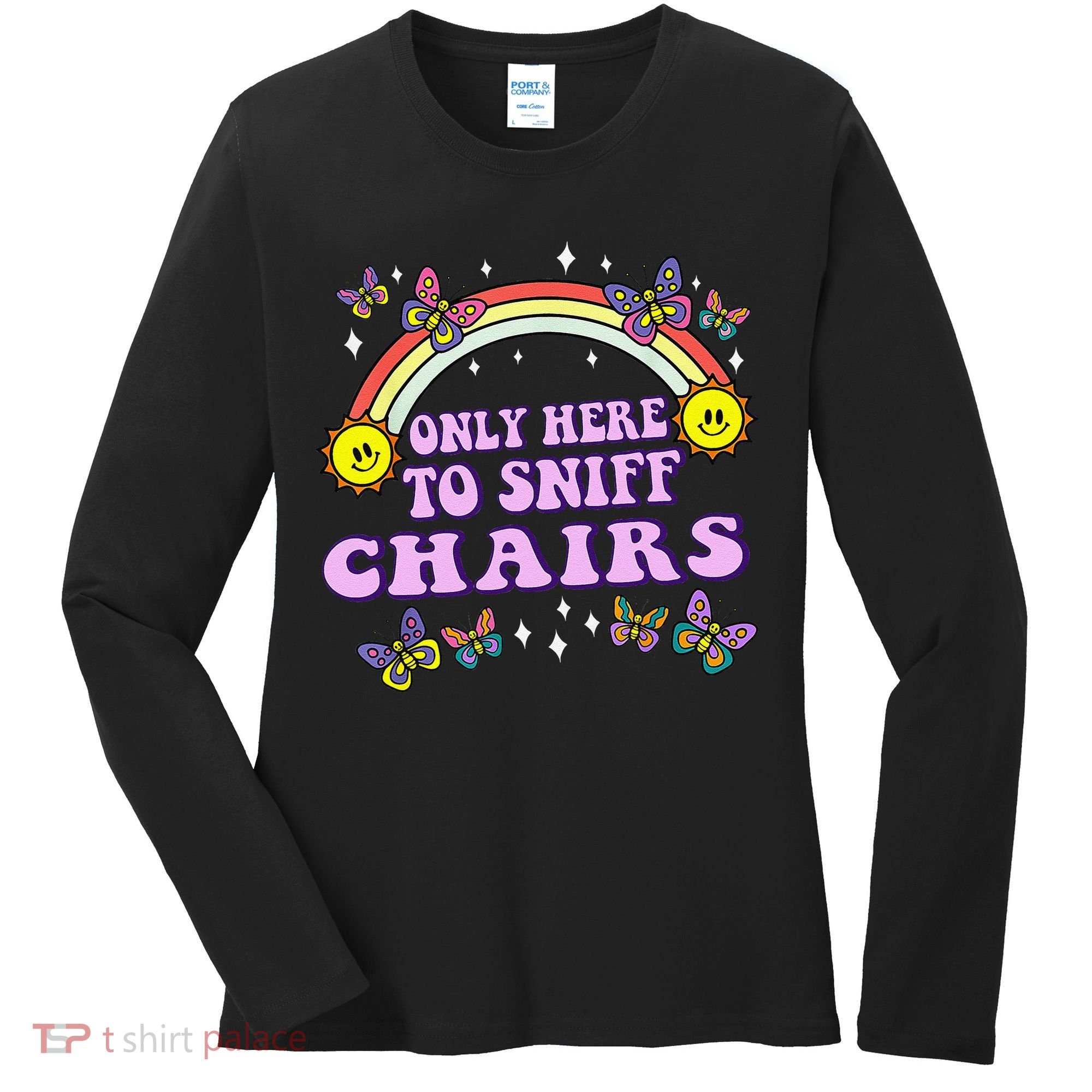 Funny Embarrassing Inappropriate Meme Gift Women's Long Sleeve Shirt