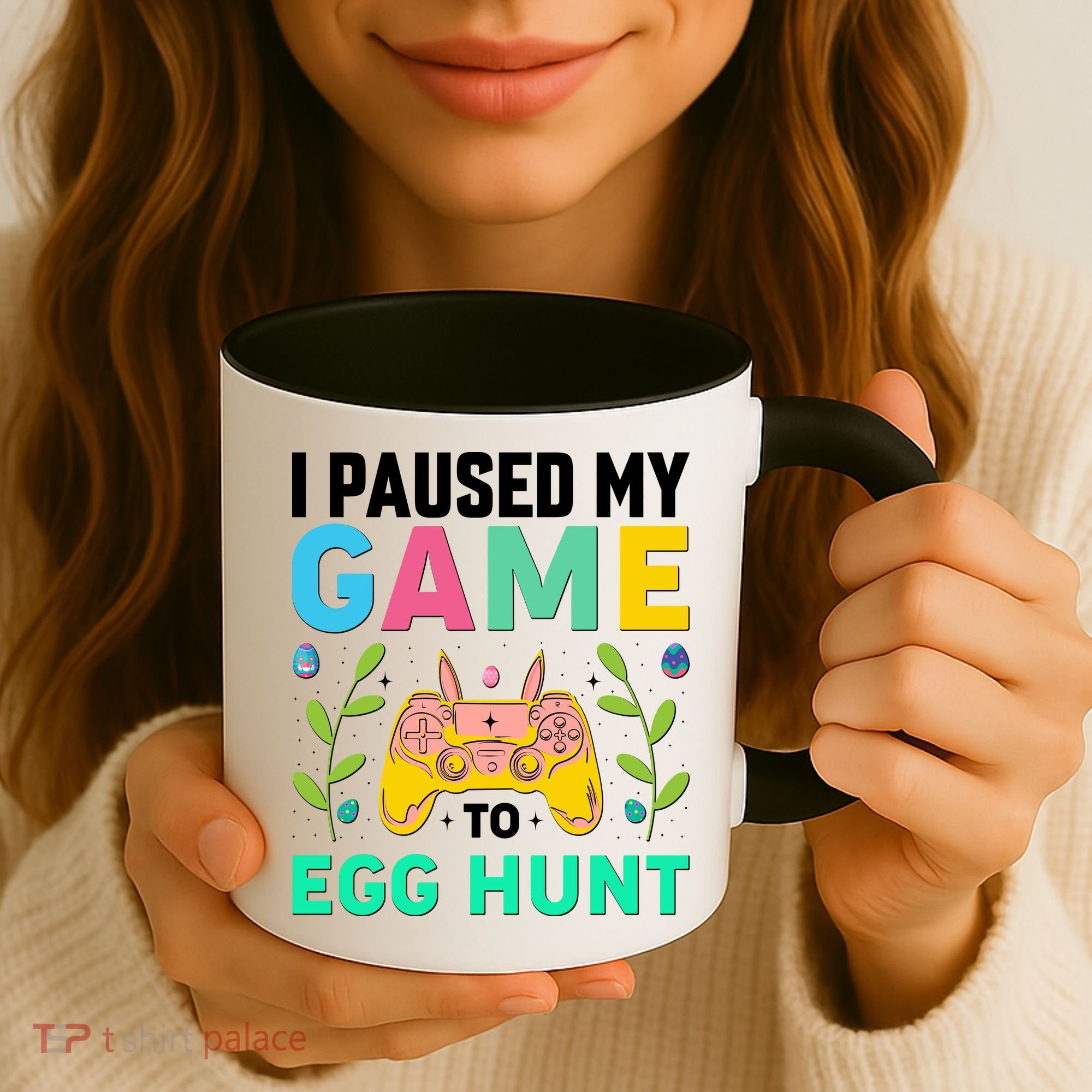 Funny Easter I Pause My Game To Egg Hunt Coffee Mug