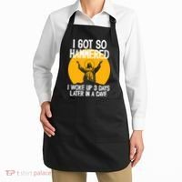 Funny Easter Jesus Got Hammered Resurrection  Apron thumb 2