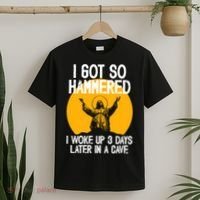Funny Easter Jesus Got Hammered Resurrection  T-Shirt thumb 2