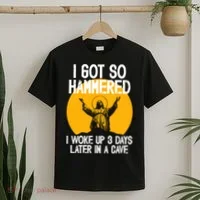 Funny Easter Jesus Got Hammered Resurrection  T-Shirt thumb 2