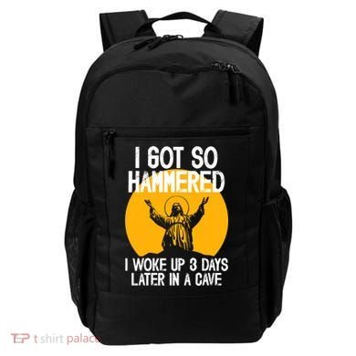 Funny Easter Jesus Got Hammered Resurrection  Backpack