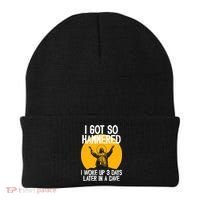 Funny Easter Jesus Got Hammered Resurrection  Beanie thumb 0