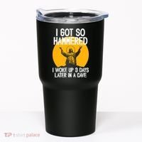Funny Easter Jesus Got Hammered Resurrection  Tumbler thumb 0