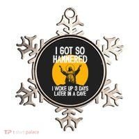 Funny Easter Jesus Got Hammered Resurrection  Ornament thumb 0
