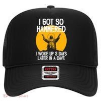 Funny Easter Jesus Got Hammered Resurrection  Hat thumb 0