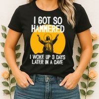 Funny Easter Jesus Got Hammered Resurrection  Women's T-Shirt thumb 2