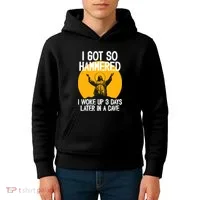 Funny Easter Jesus Got Hammered Resurrection  Kids Hoodie thumb 4