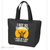 Funny Easter Jesus Got Hammered Resurrection  Tote Bag thumb 3