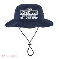Funny Engineer Just Assume Im Always Right Bucket Hat thumb 0
