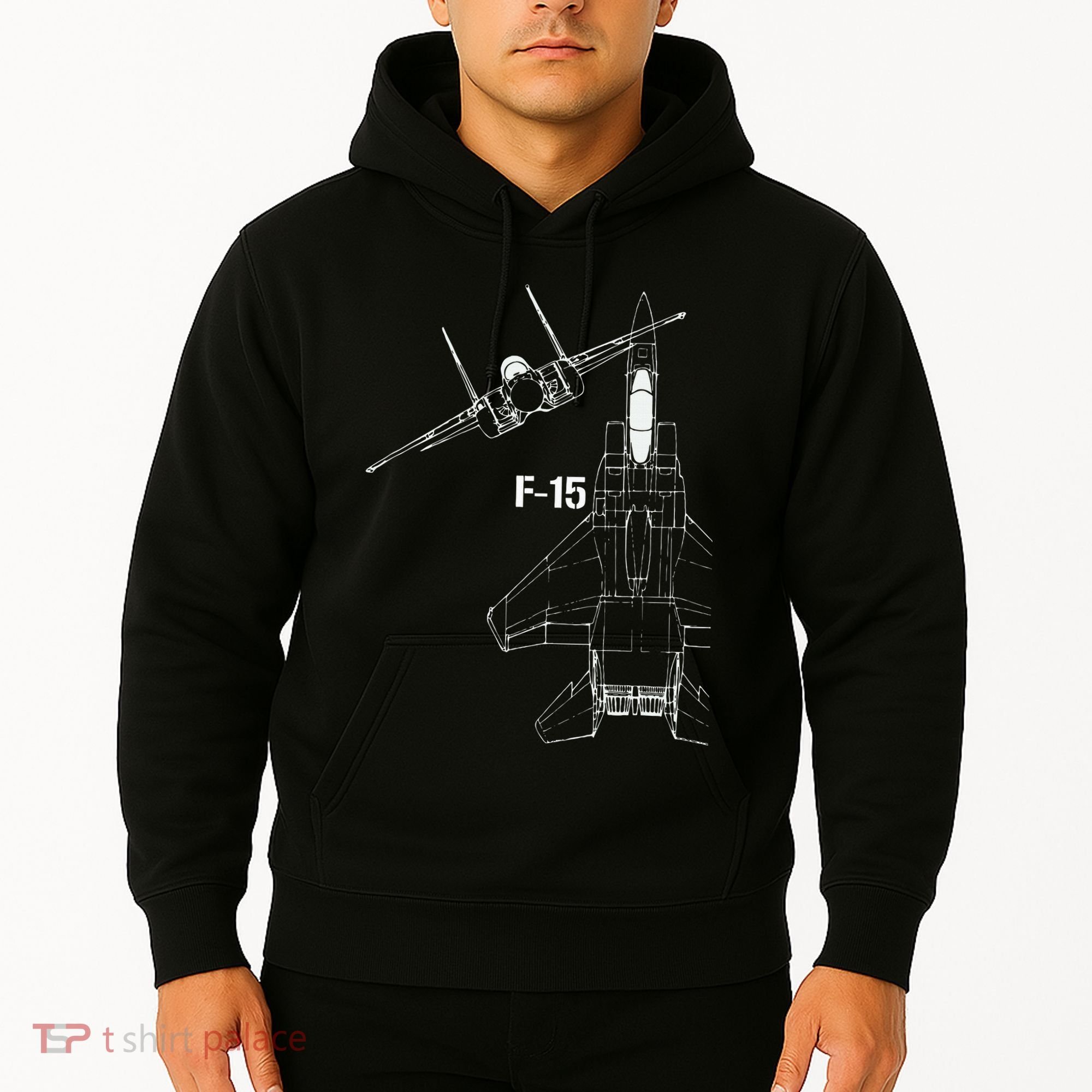 F15 Eagle Jet Military Stealth Fighter Jet Hoodie