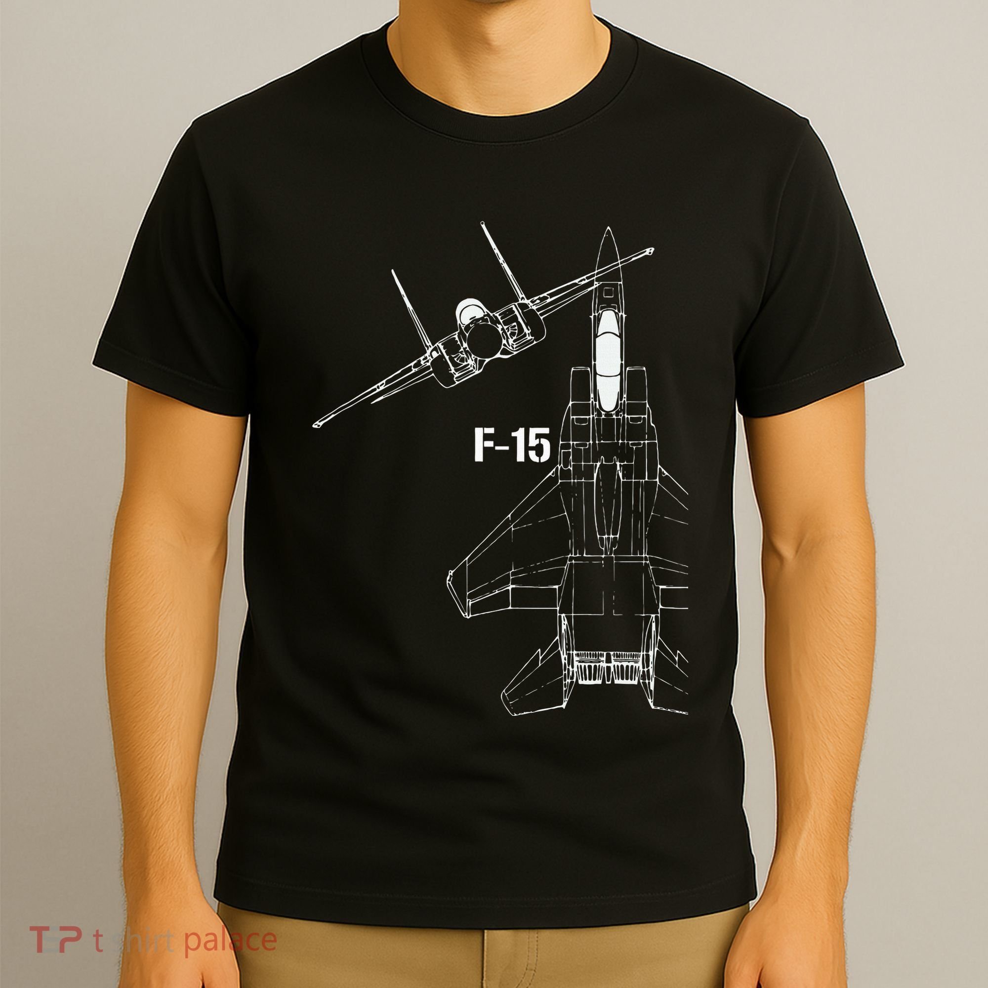 F15 Eagle Jet Military Stealth Fighter Jet T-Shirt