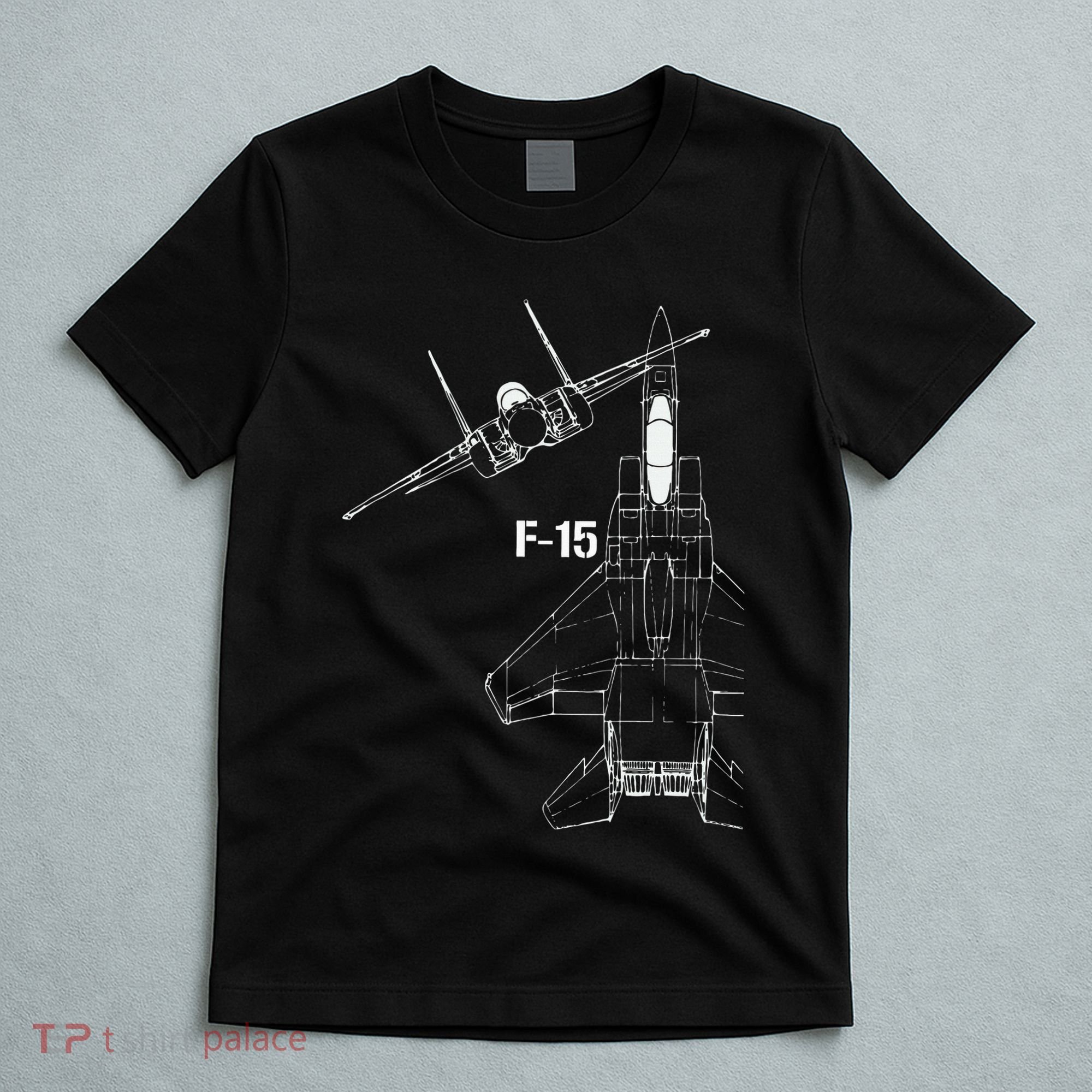 F15 Eagle Jet Military Stealth Fighter Jet T-Shirt