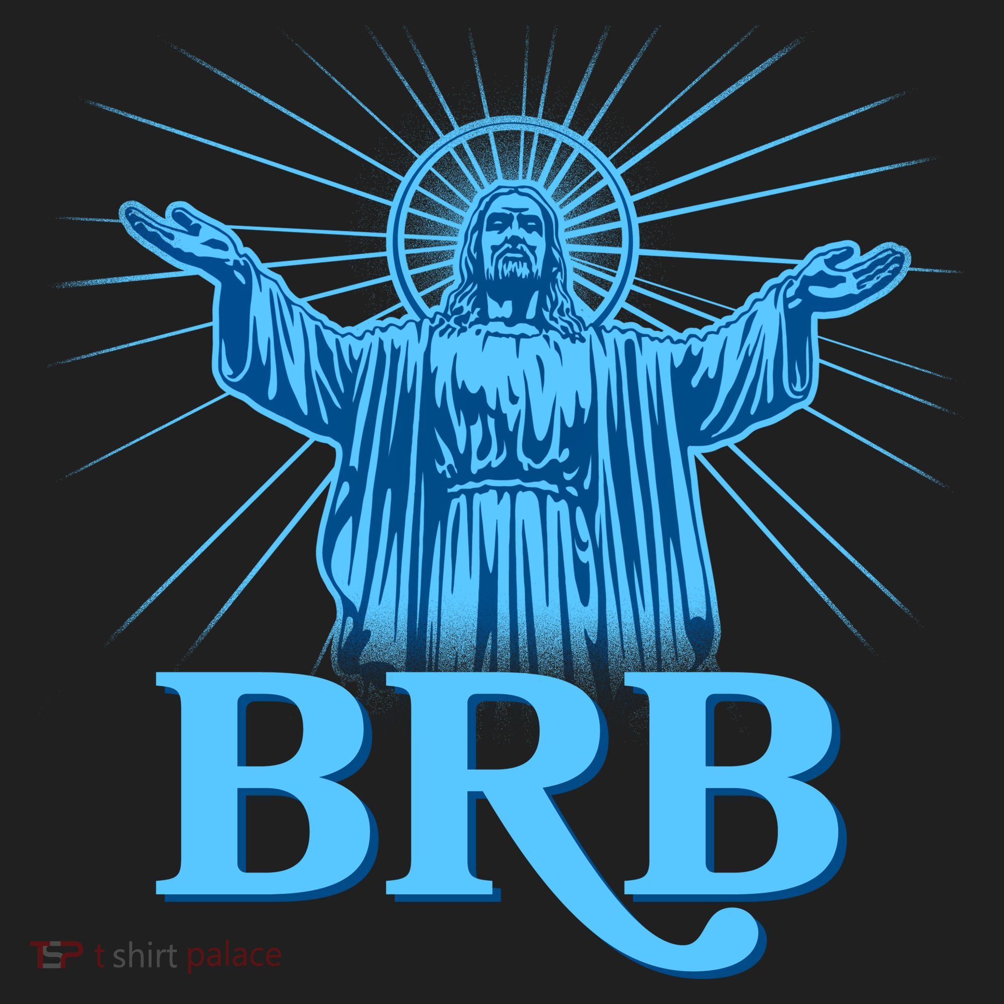 Funny Easter Jesus BRB Be Right Back Women's Sweatshirt