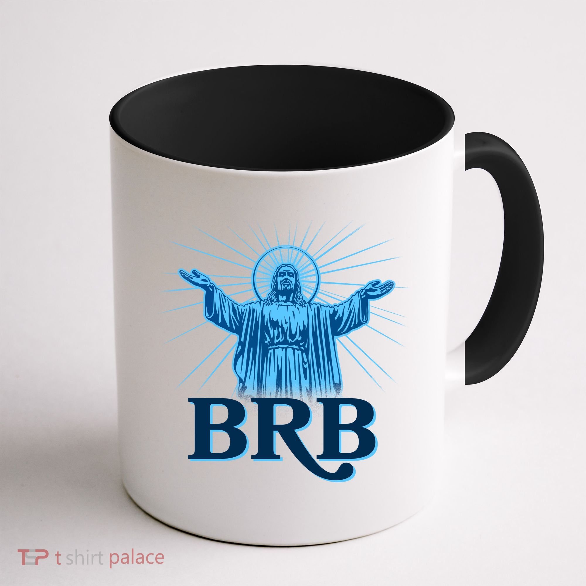 Funny Easter Jesus BRB Be Right Back Coffee Mug