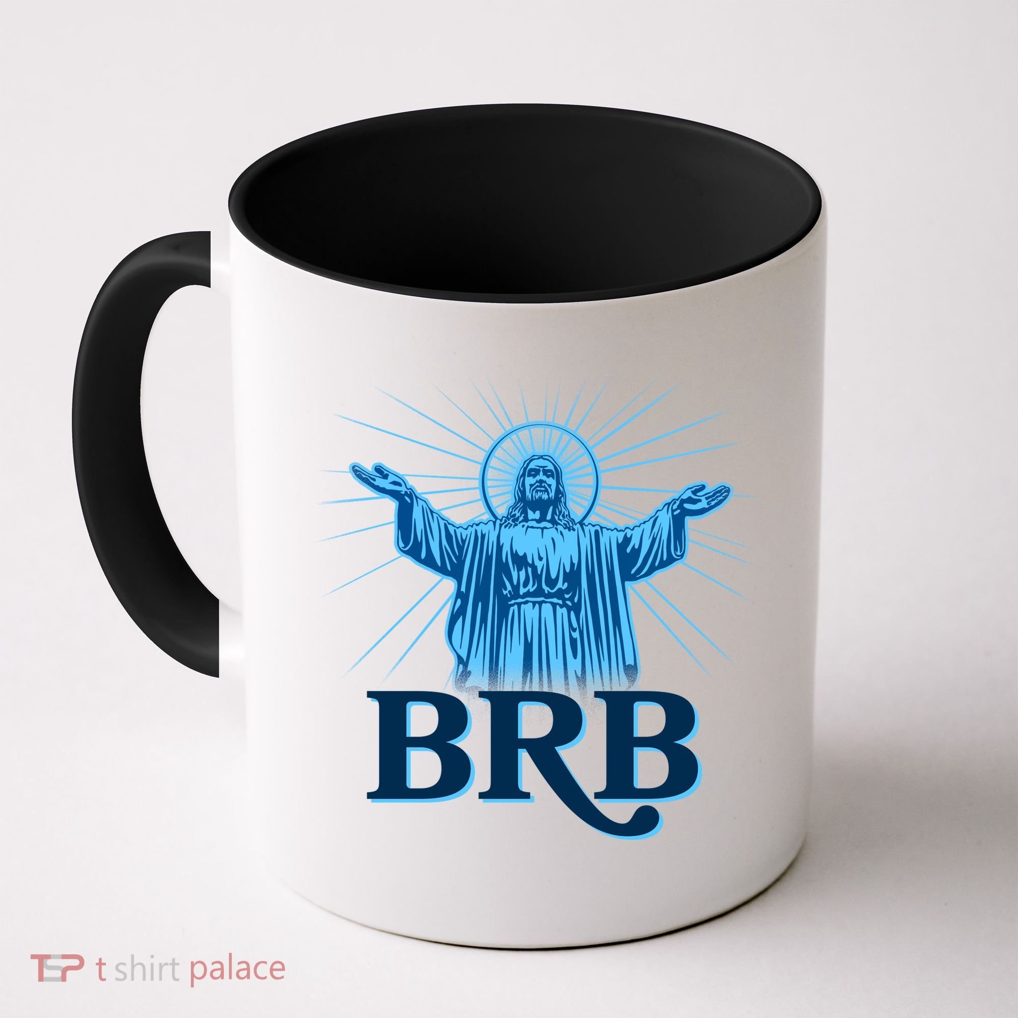 Funny Easter Jesus BRB Be Right Back Coffee Mug