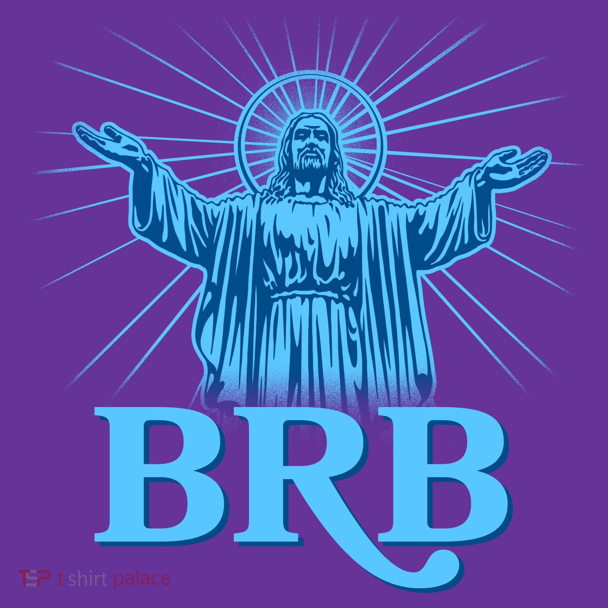 Funny Easter Jesus BRB Be Right Back Visor