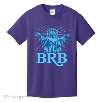 Funny Easter Jesus BRB Be Right Back Kids T-Shirt