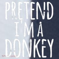Funny Easy Lazy Halloween PRETEND IM A DONKEY Costume Sport-Tek Competitor United Soccer Jersey thumb 4