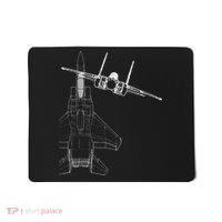F15 Eagle Line Art Military Jet Fighter Mousepad thumb 0